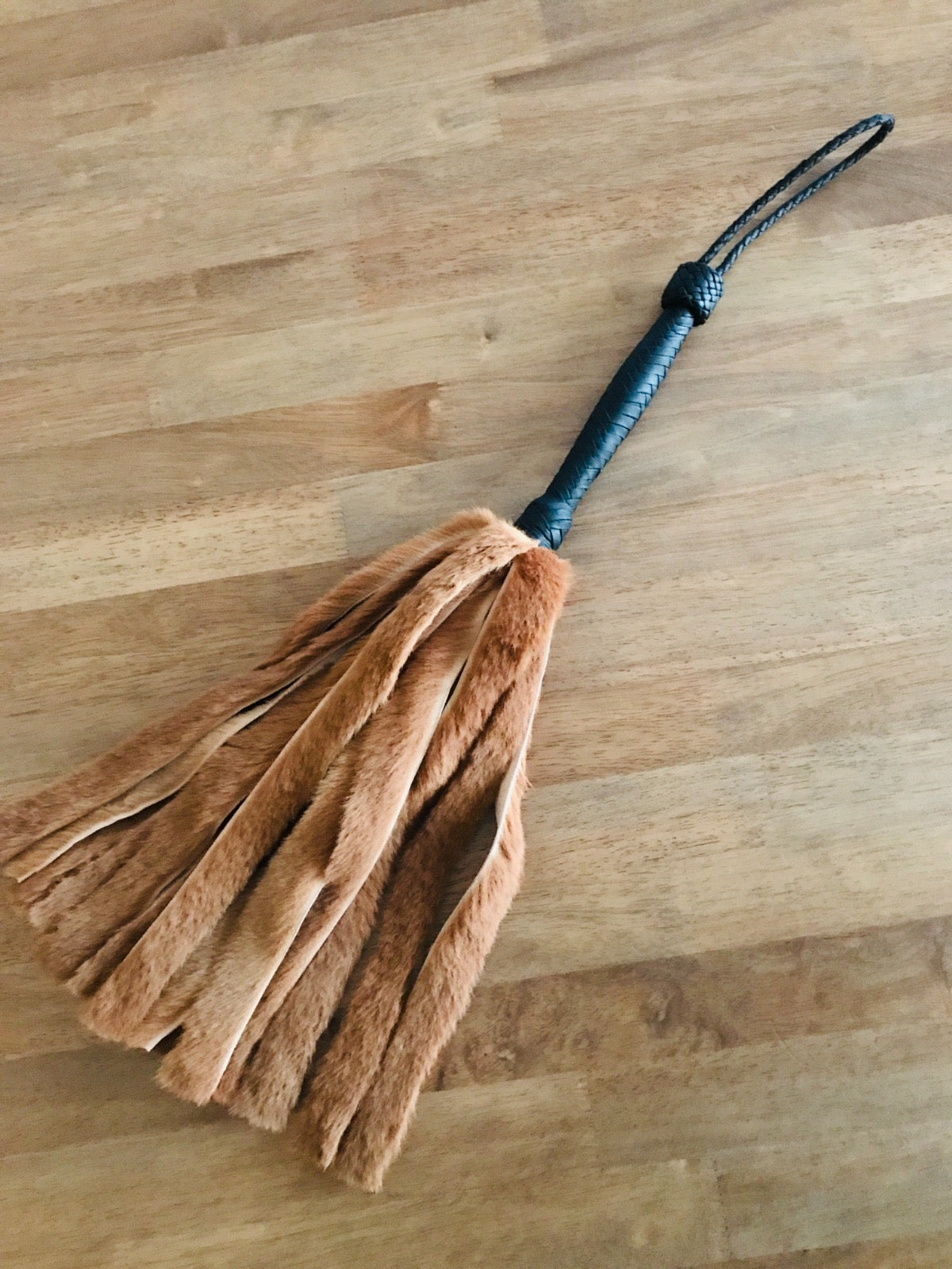Kangaroo Fur Flogger 100% Australia Made right here in QLD