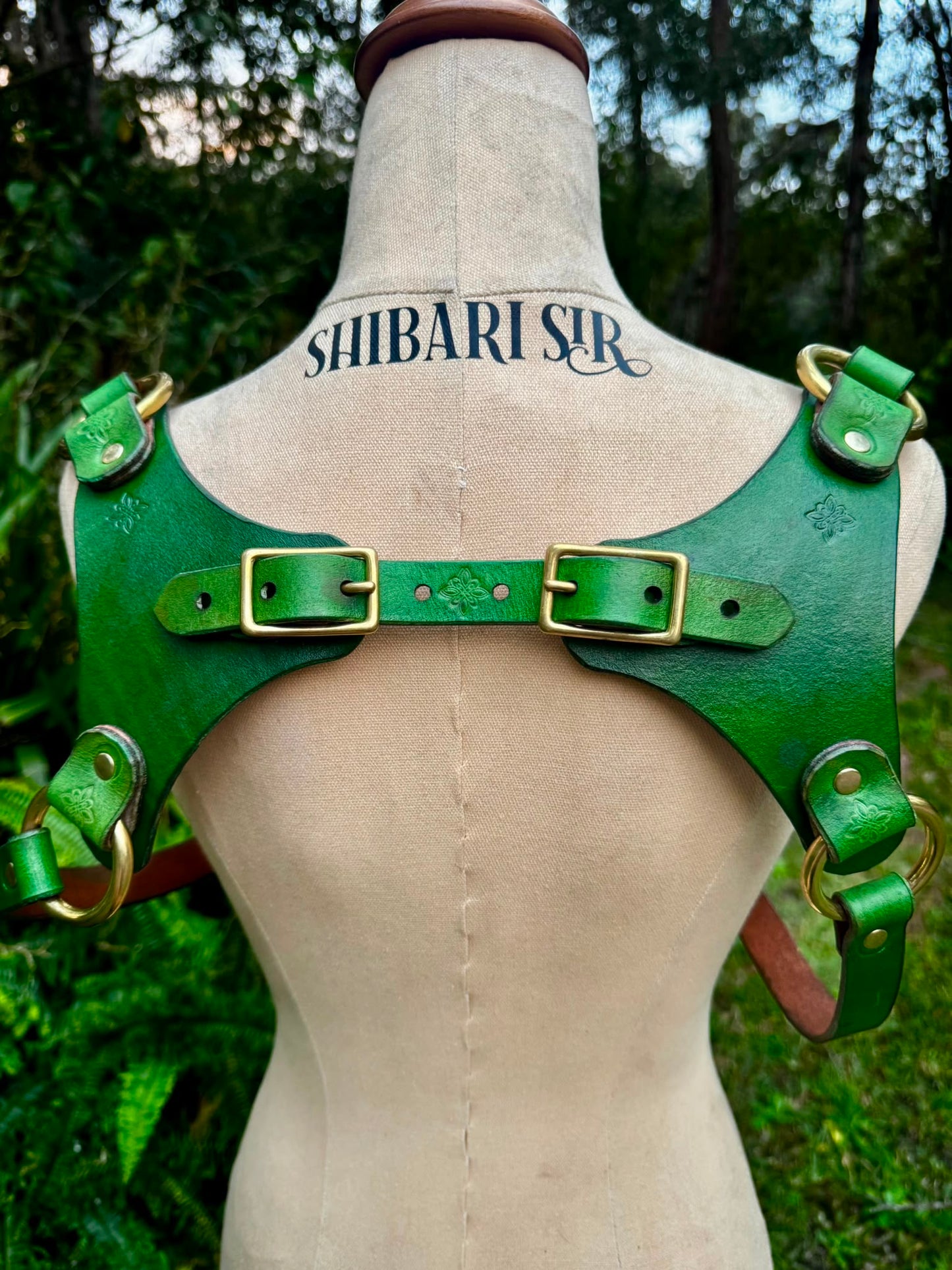Handdyed choose your colour  Riggers Harness