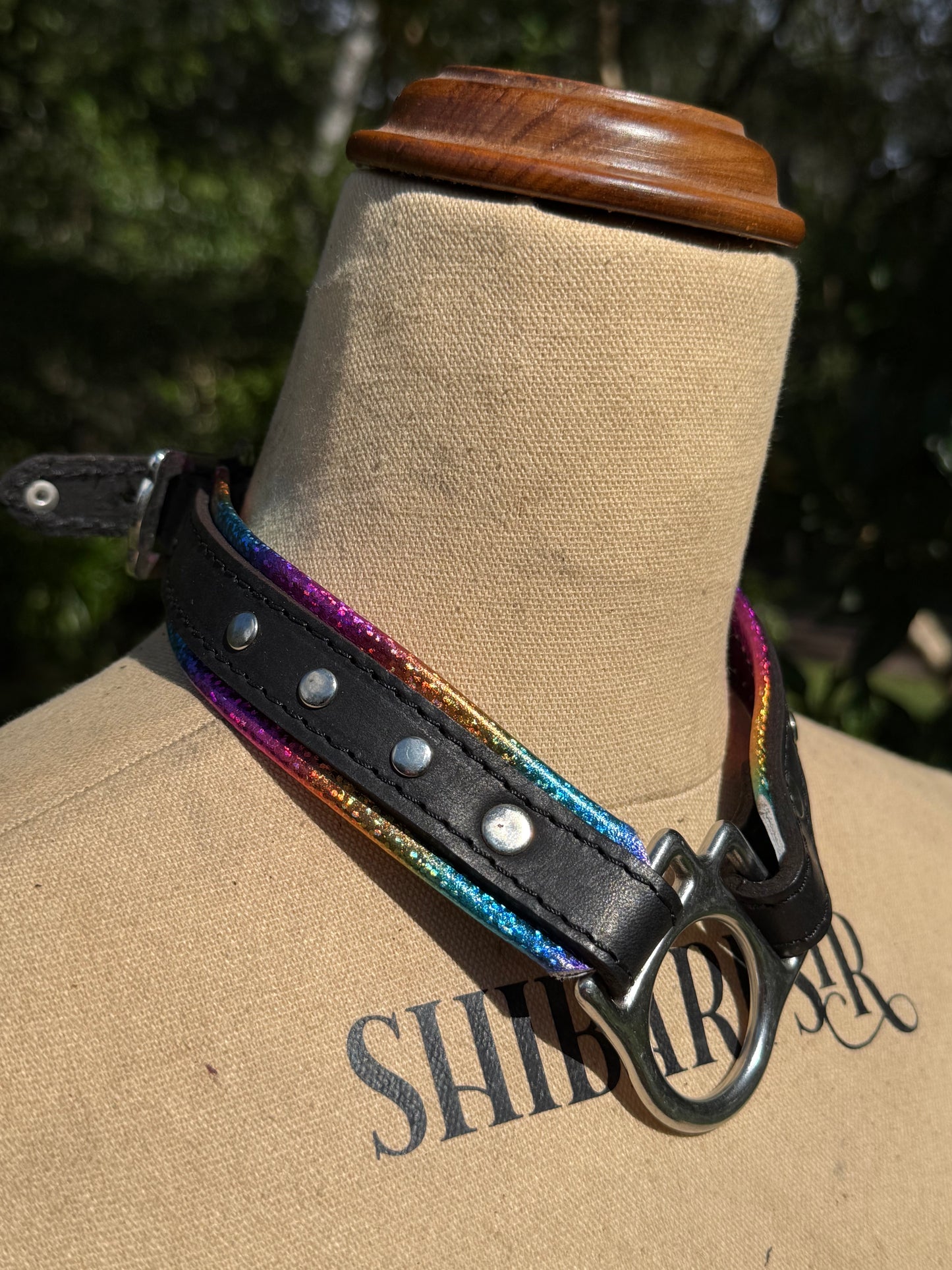 Play sub collar - rainbow. on Sale Special! Sale -reduced to $95