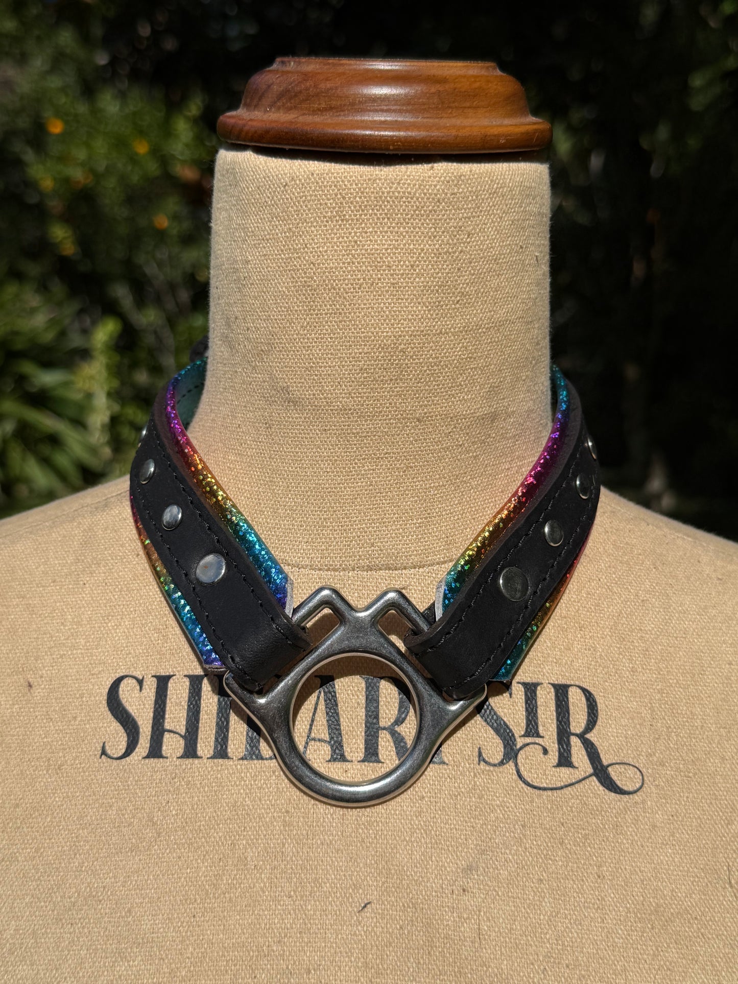 Play sub collar - rainbow. on Sale Special! Sale -reduced to $95