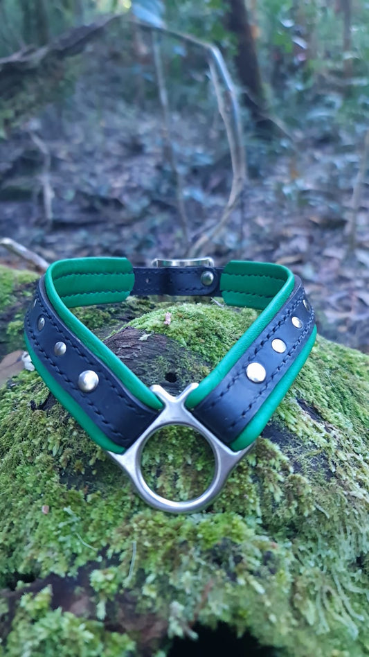 Play sub collar - green