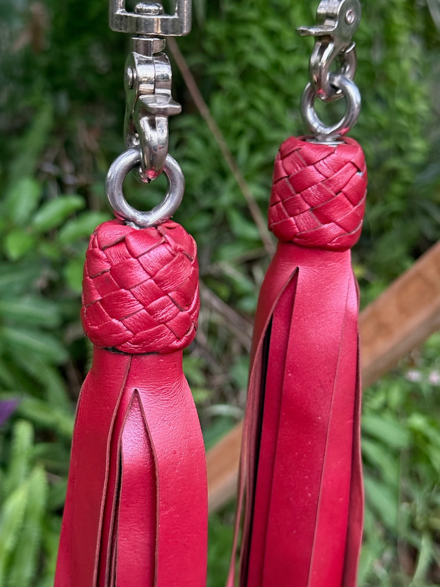 Florentine Floggers - Back and  Metalic Red - A pair