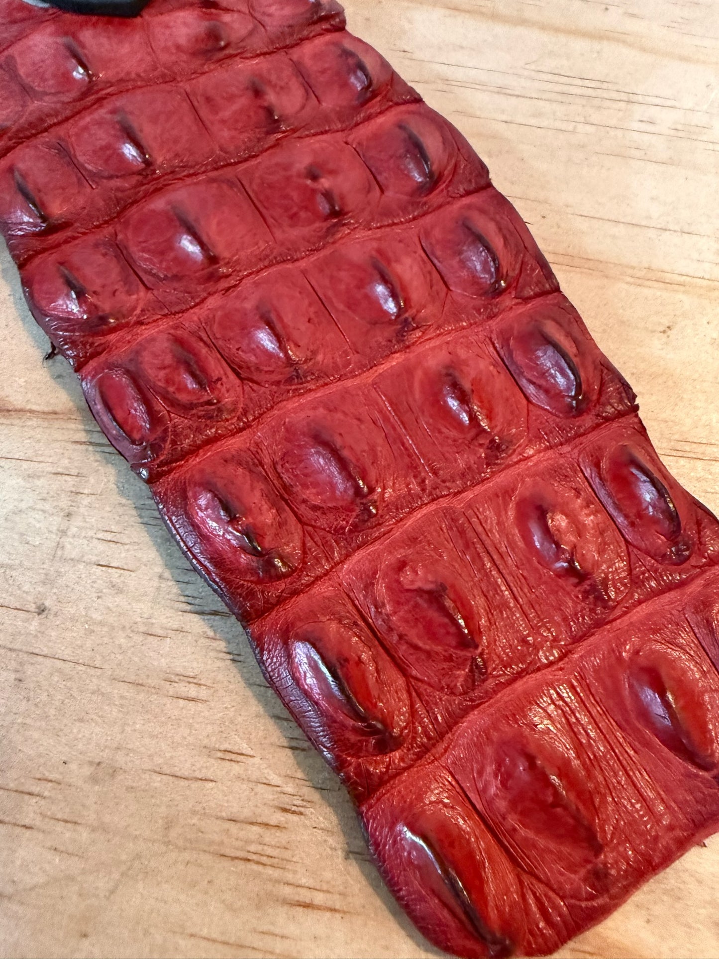 Australian Crocodile flapper paddle - Red