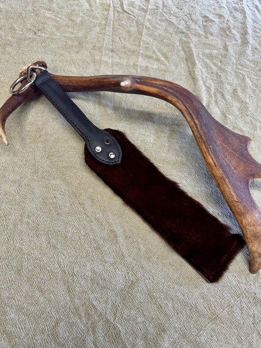 Black Kangaroo flapper paddle - Brown Australian Water buffalo