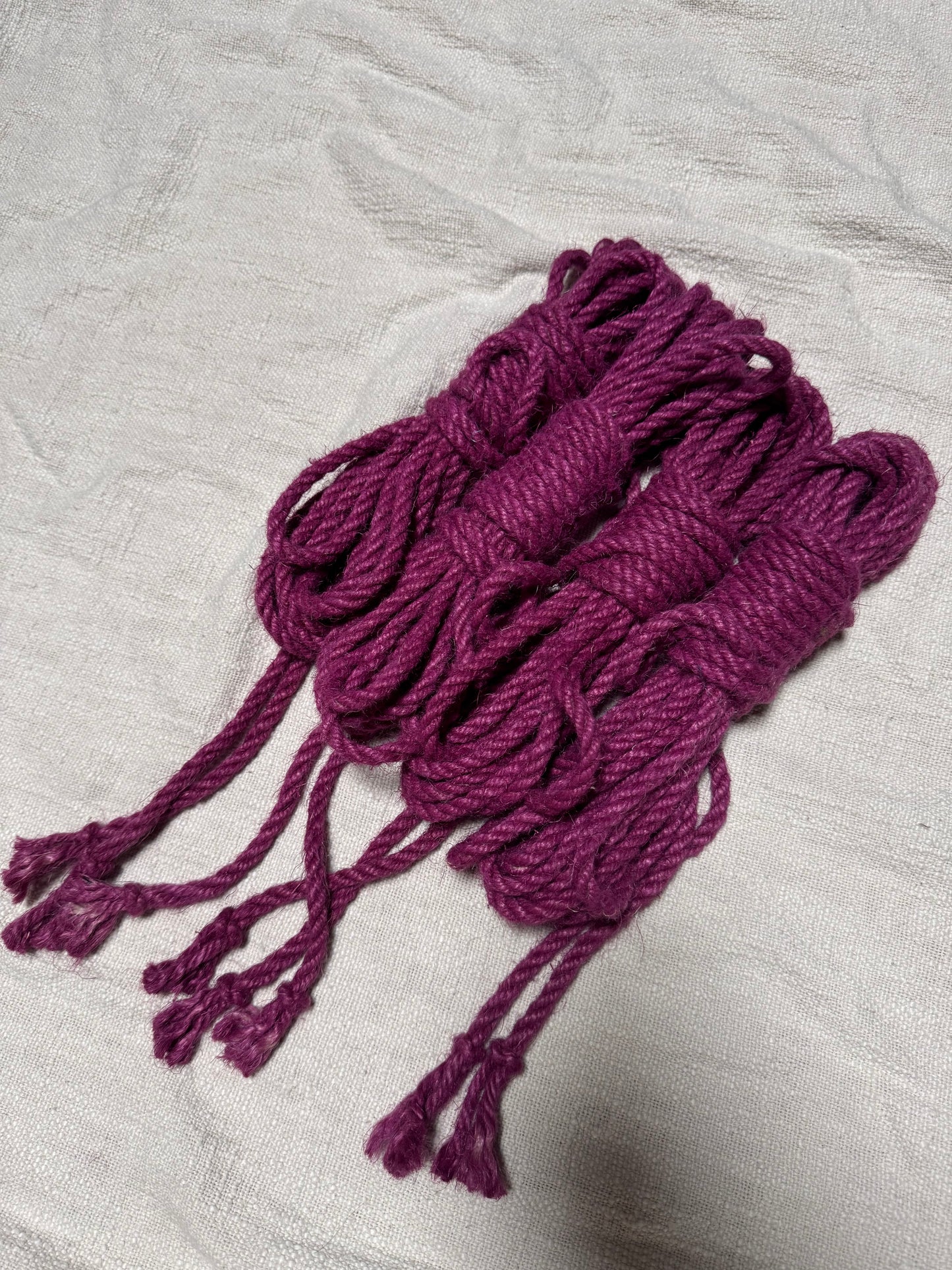 Violet 8m Jute Shibari Rope