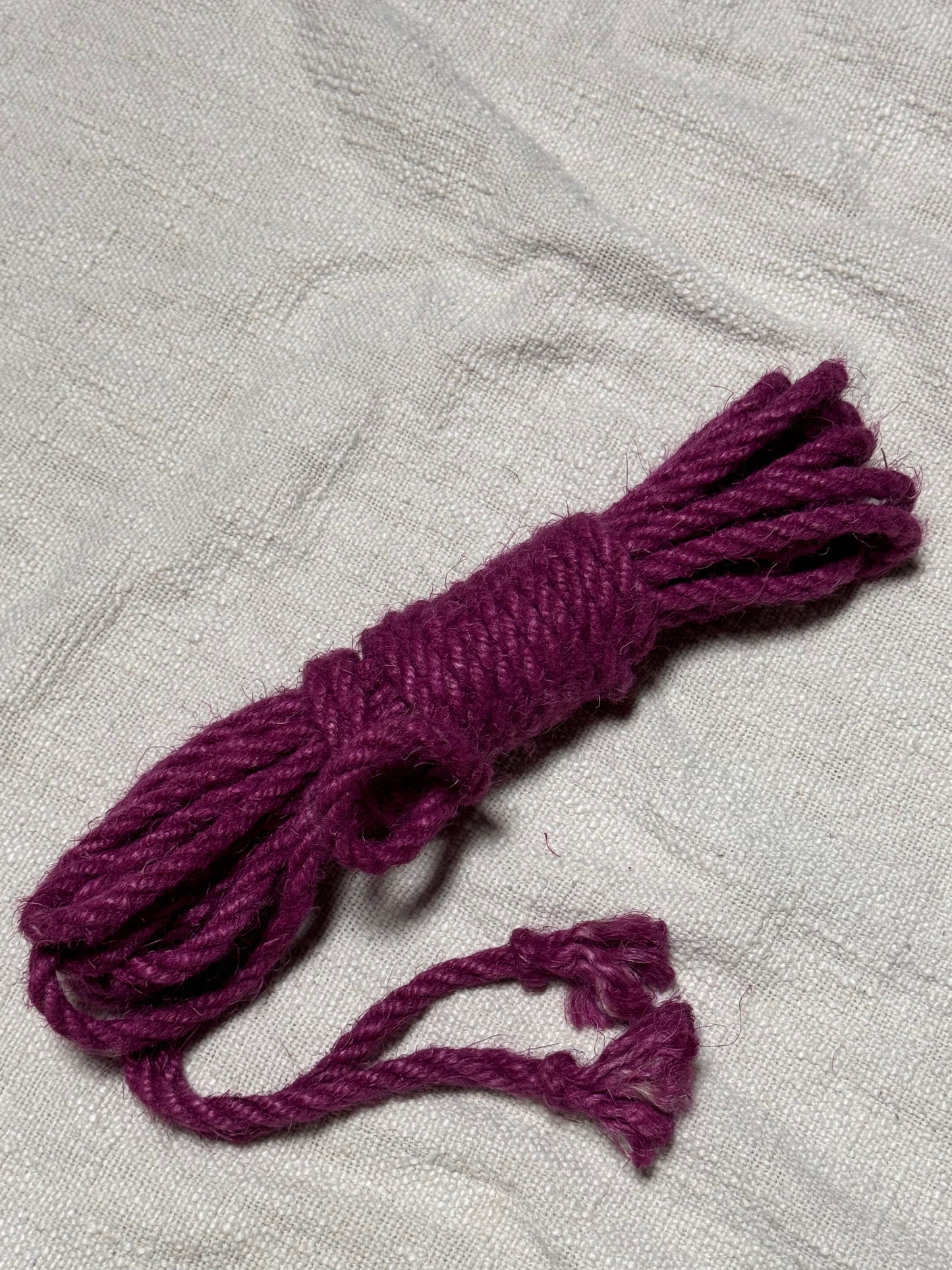 Violet 8m Jute Shibari Rope