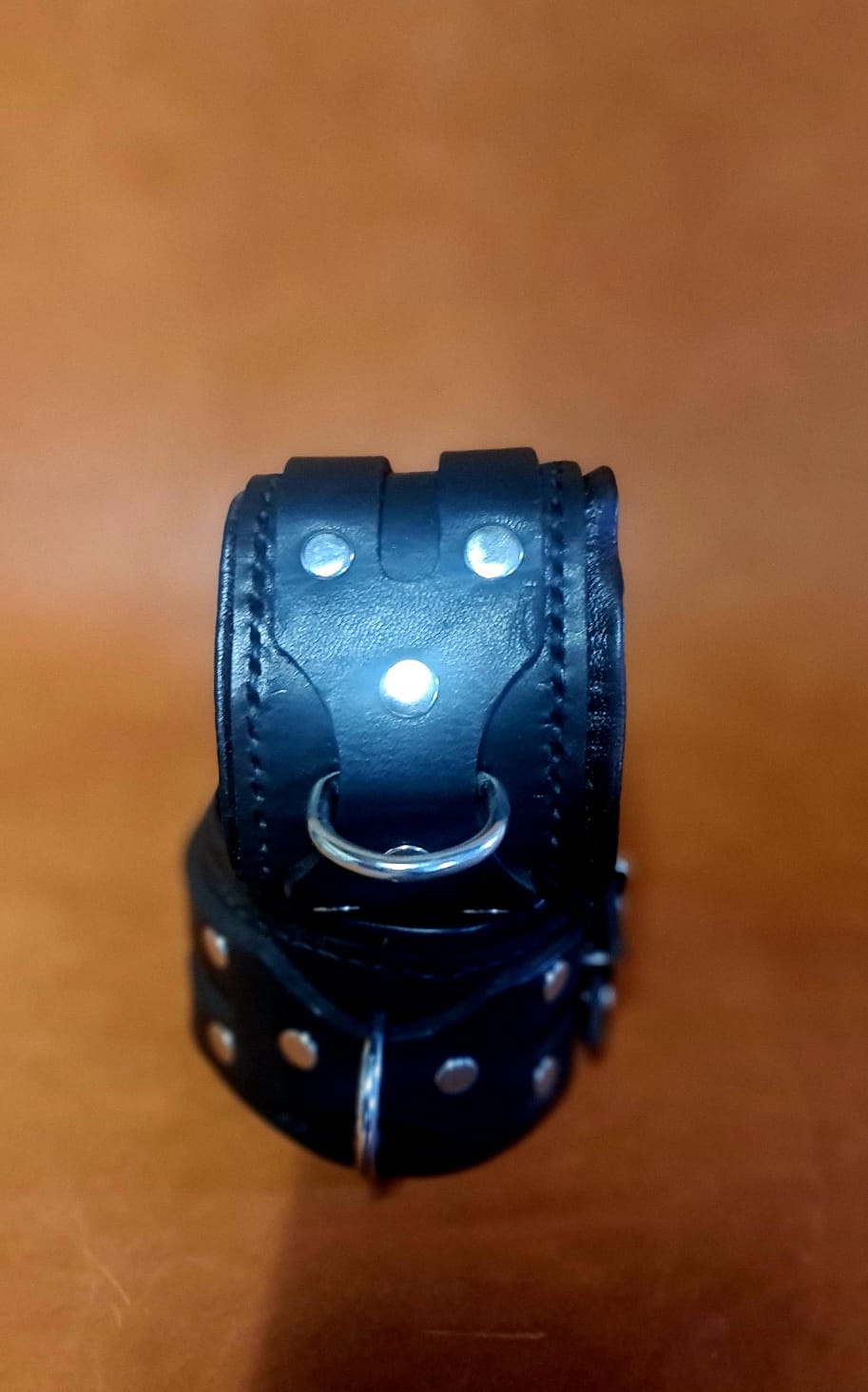 Black padded kink cuffs