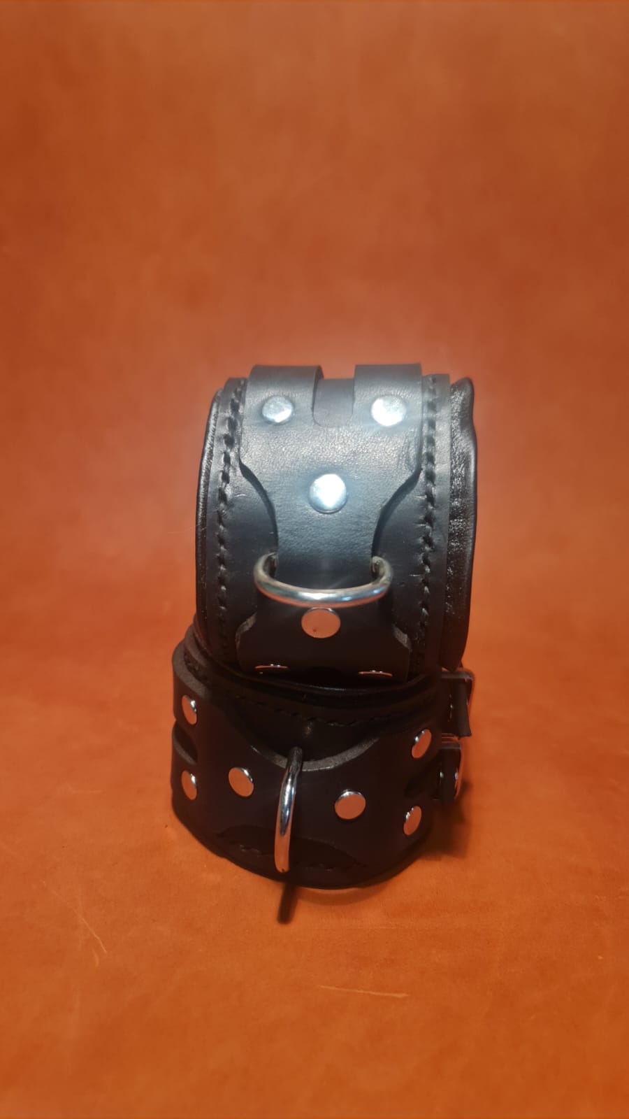 Black padded kink cuffs